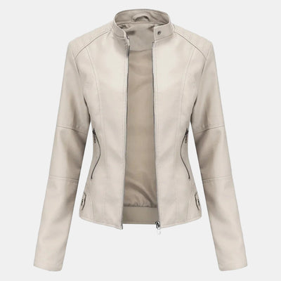 Victoria | Trendy Leather Jacket