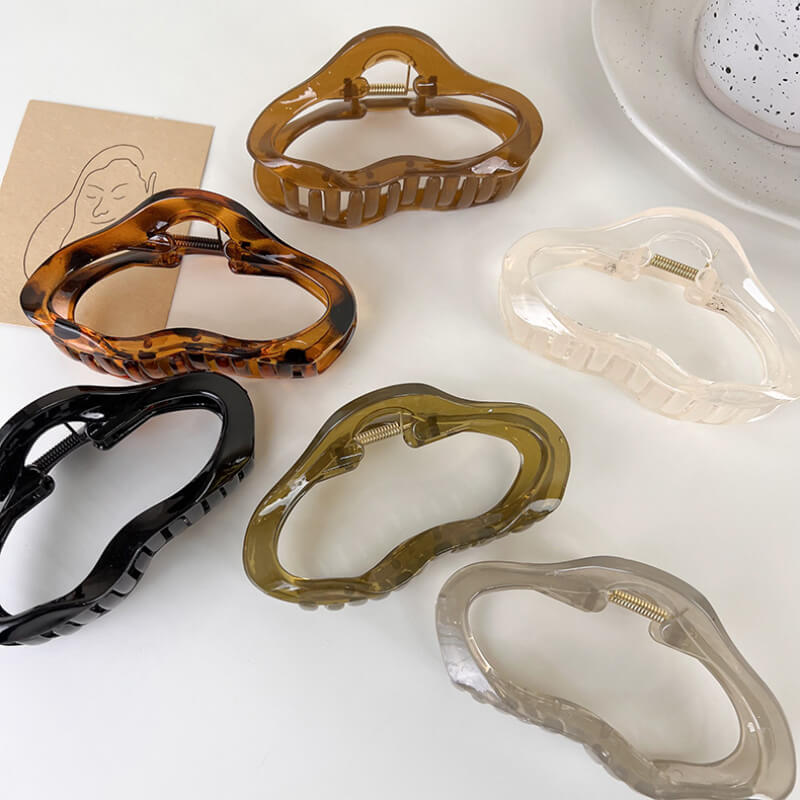 Ruby Stylish Hair Claw Clips