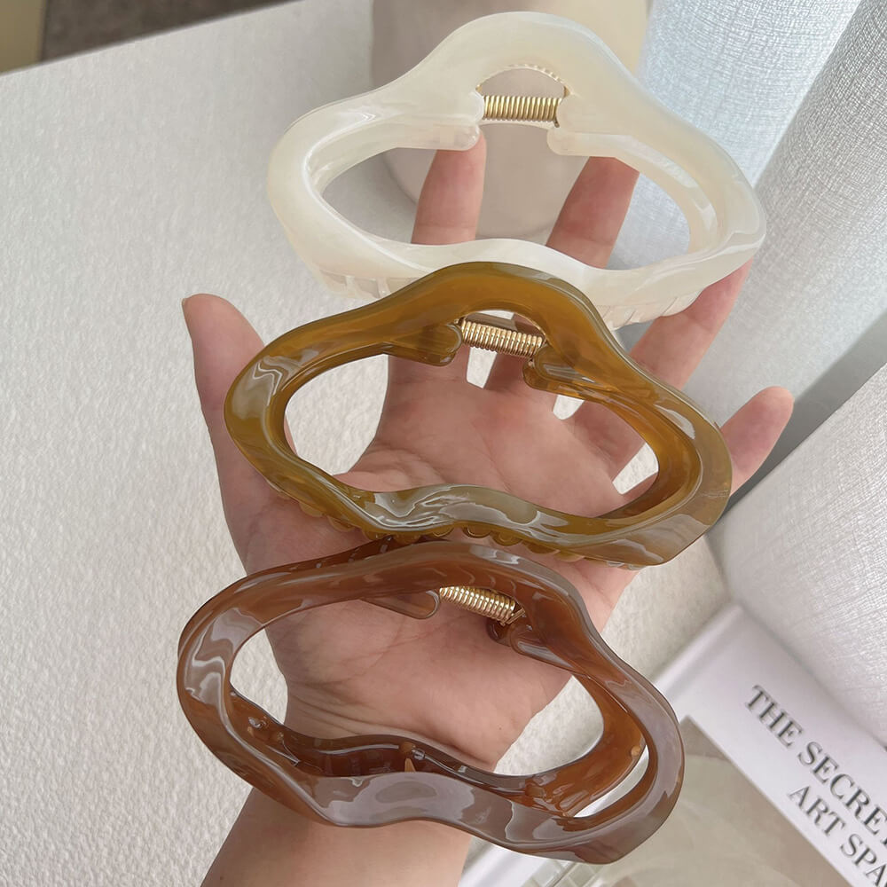 Ruby Stylish Hair Claw Clips