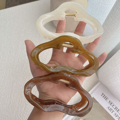 Ruby Stylish Hair Claw Clips