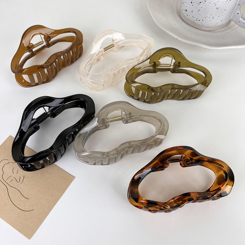 Ruby Stylish Hair Claw Clips