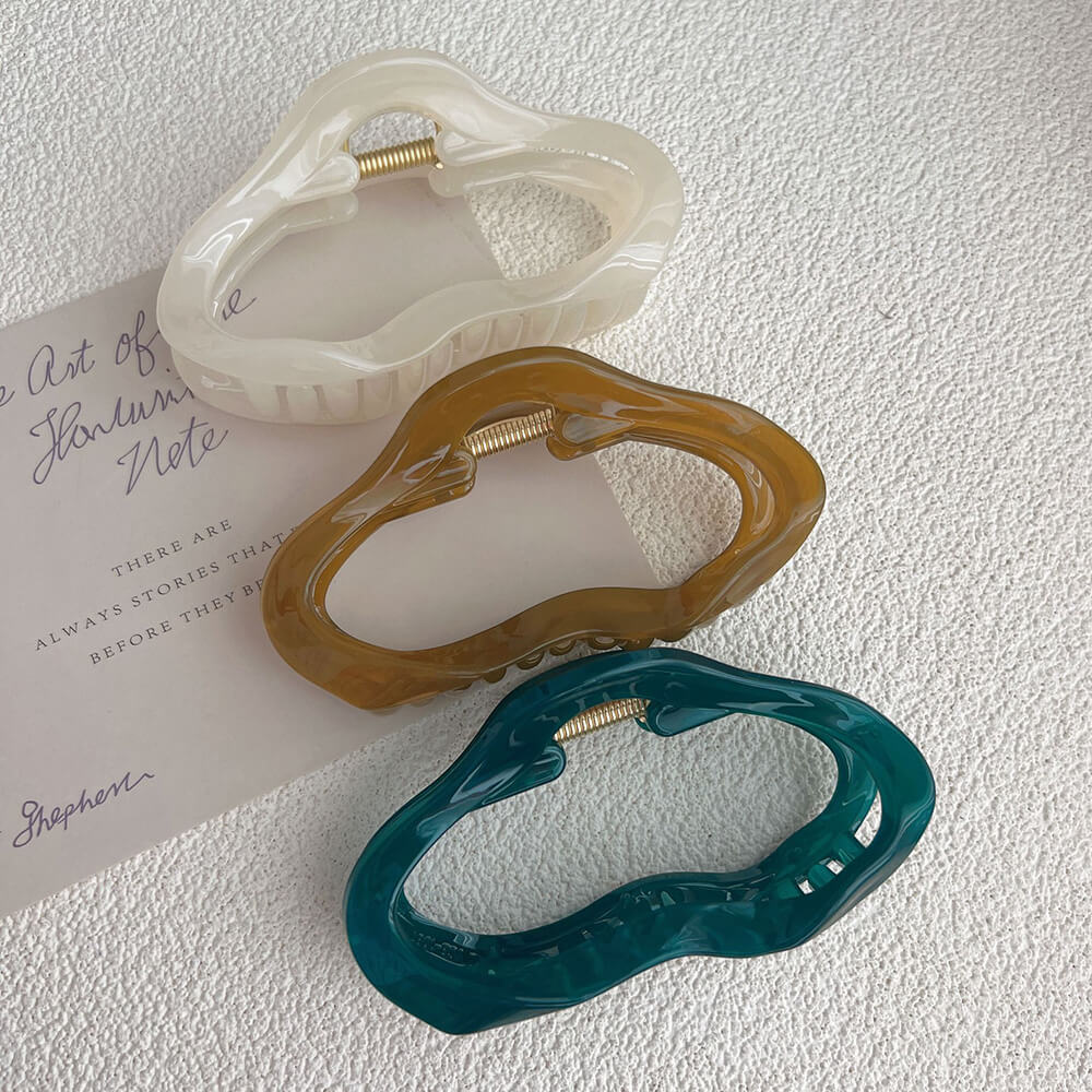 Ruby Stylish Hair Claw Clips