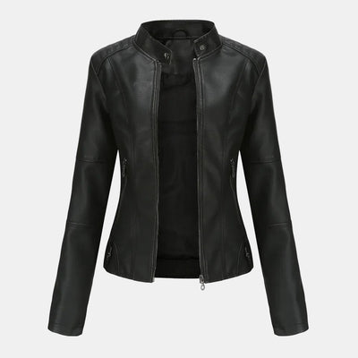 Victoria | Trendy Leather Jacket