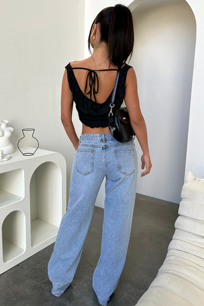 Alicia | Stylish Low Rise Jeans