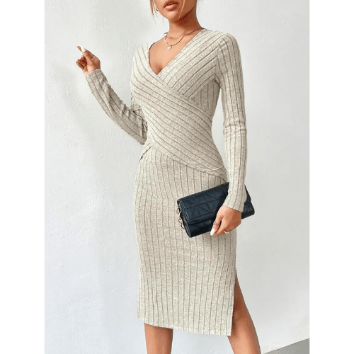 Kailani | Elegant Fall Dress, Warm & Comfy