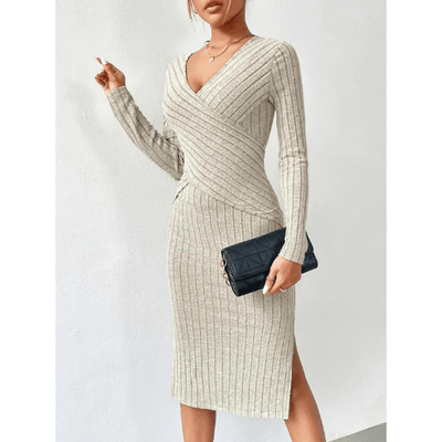 Kailani | Elegant Fall Dress, Warm & Comfy