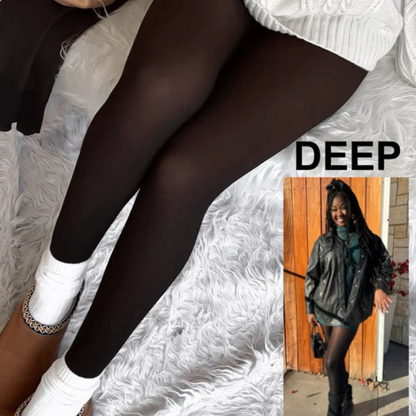 Pricilla - Softy Fleece Lined Tights