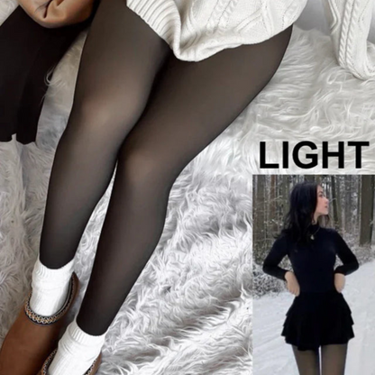 Pricilla - Softy Fleece Lined Tights