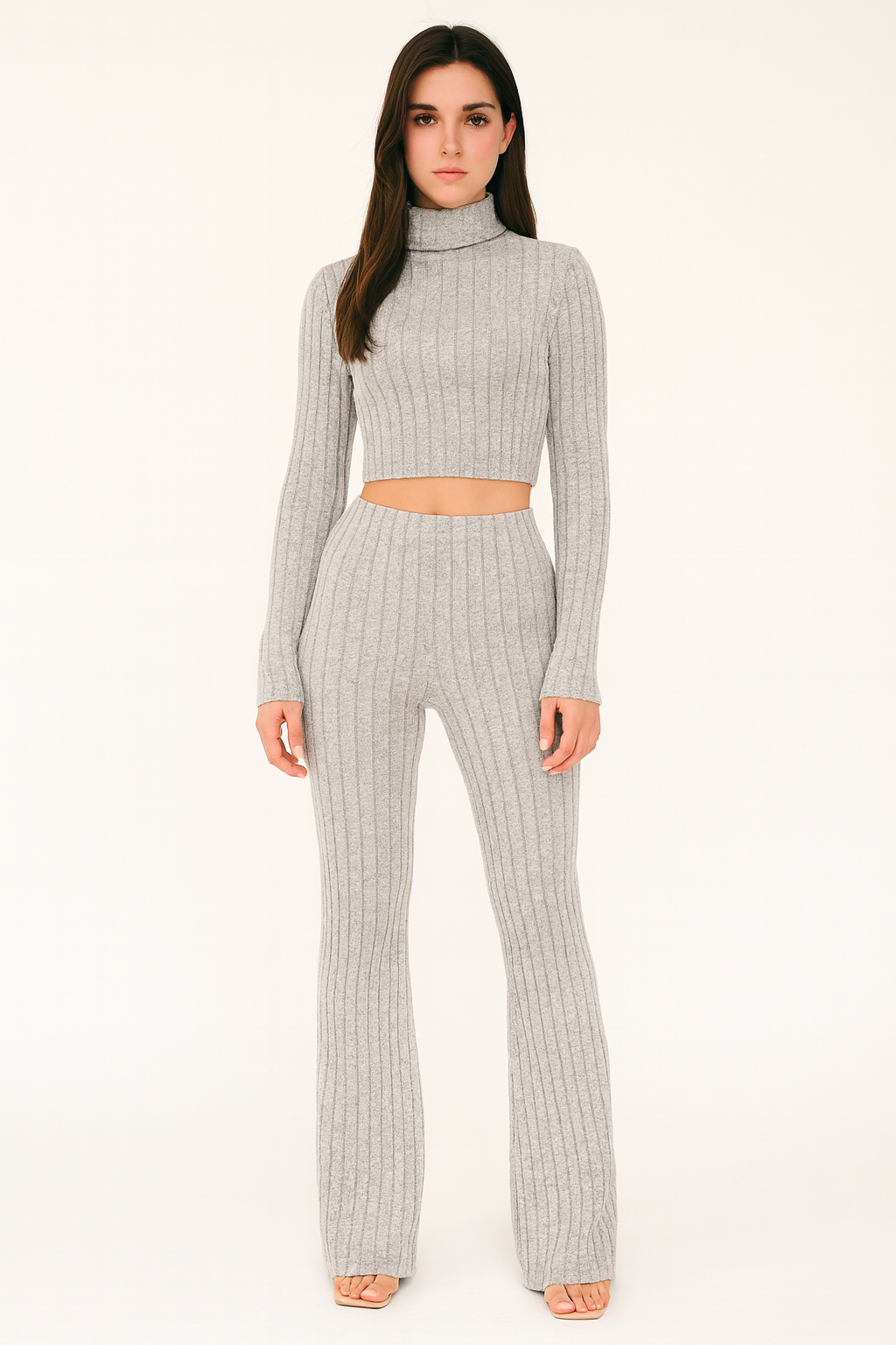 Savina | Rib Knit Loungewear Set for Fall