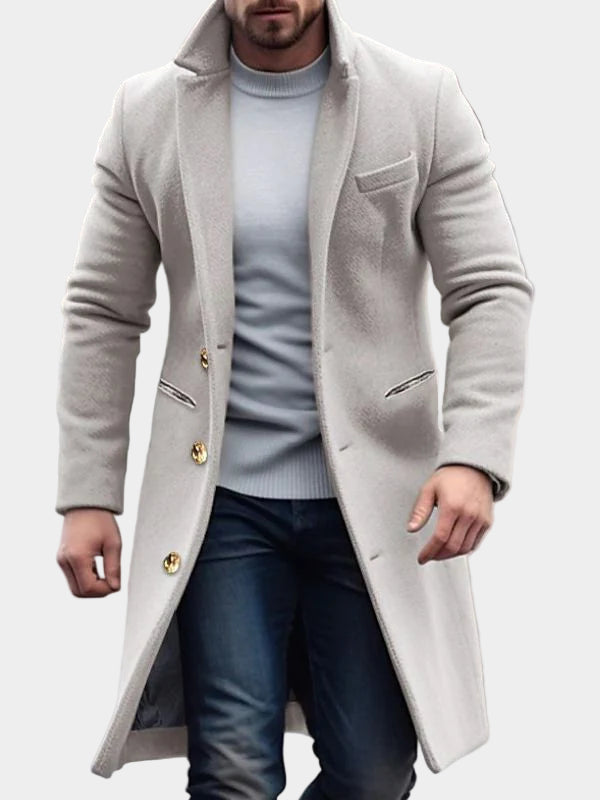Noah | Tailored Wool Overcoat