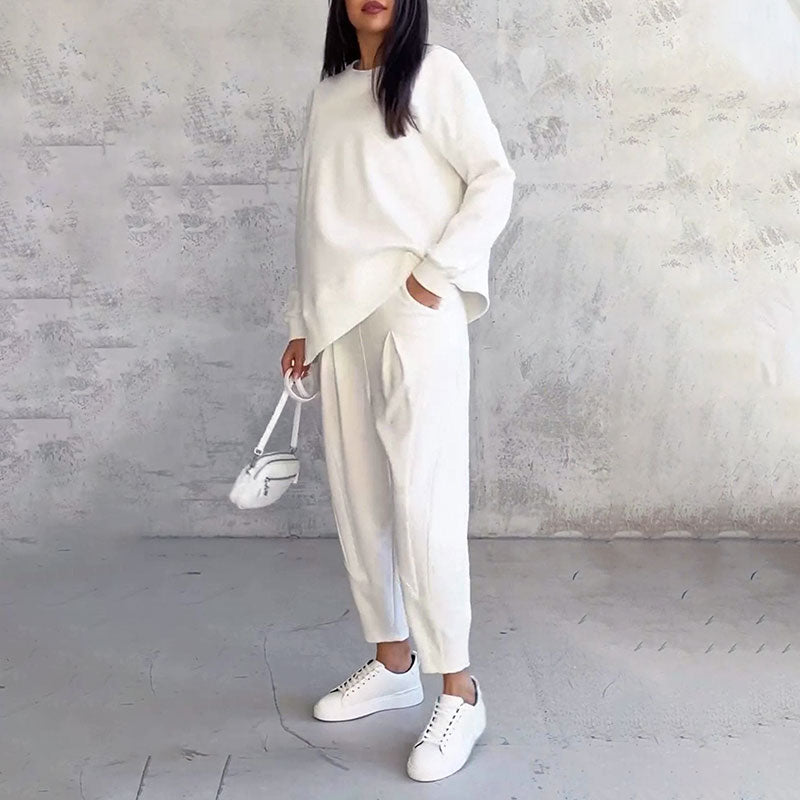 Sasha | Chic Two-Piece Long Sleeve Set