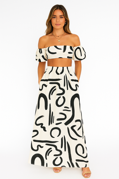 Venezia | Elegant Summer Boho Outfit Set