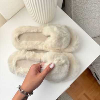 Alicia Faux Fur Slippers